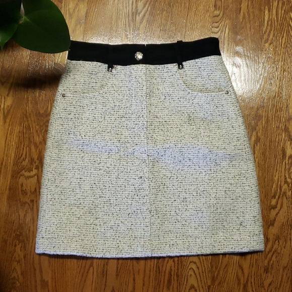 NEW MAJE Jadka Tweed Mini Skirt - Picture 4 of 8